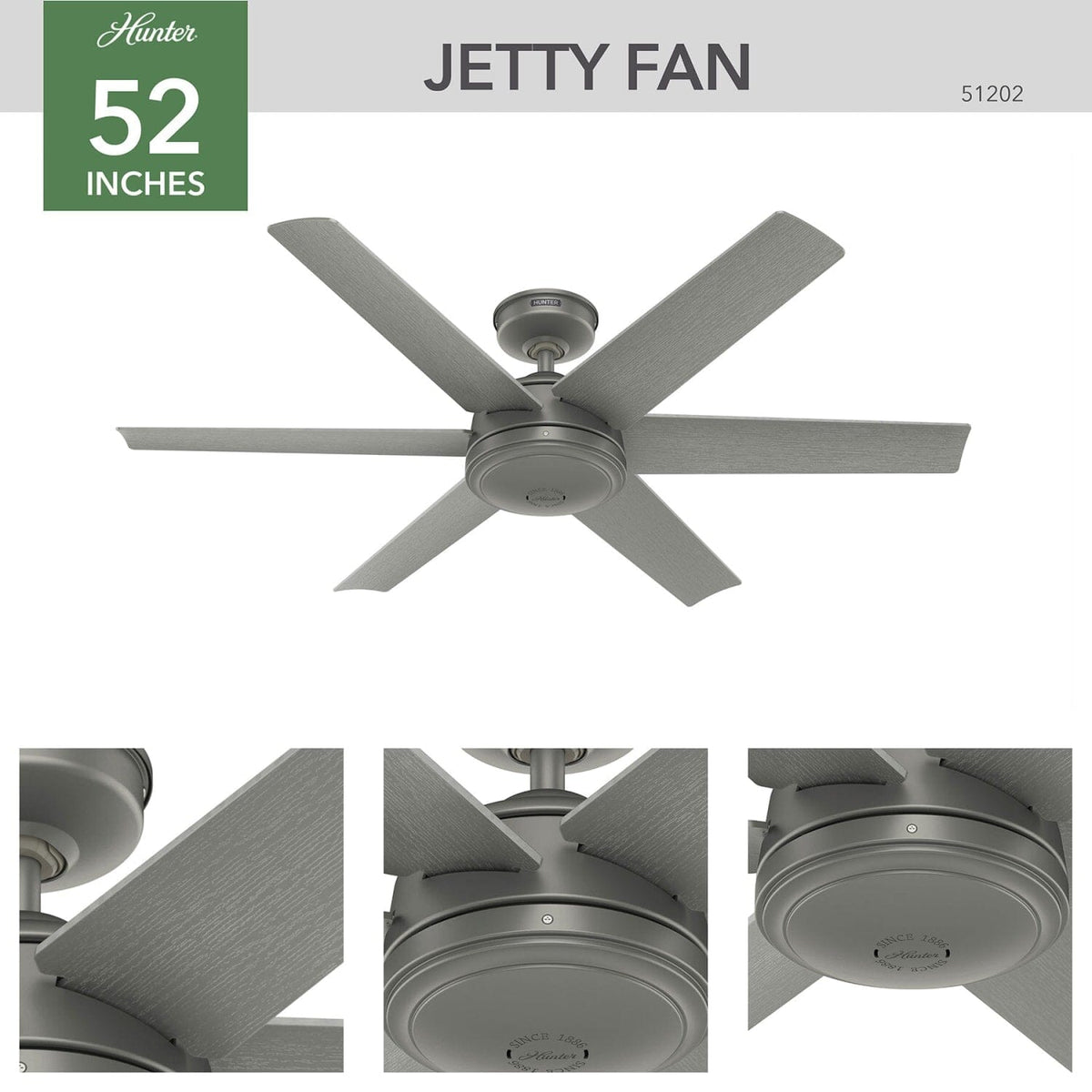 Jetty Outdoor 52 inch