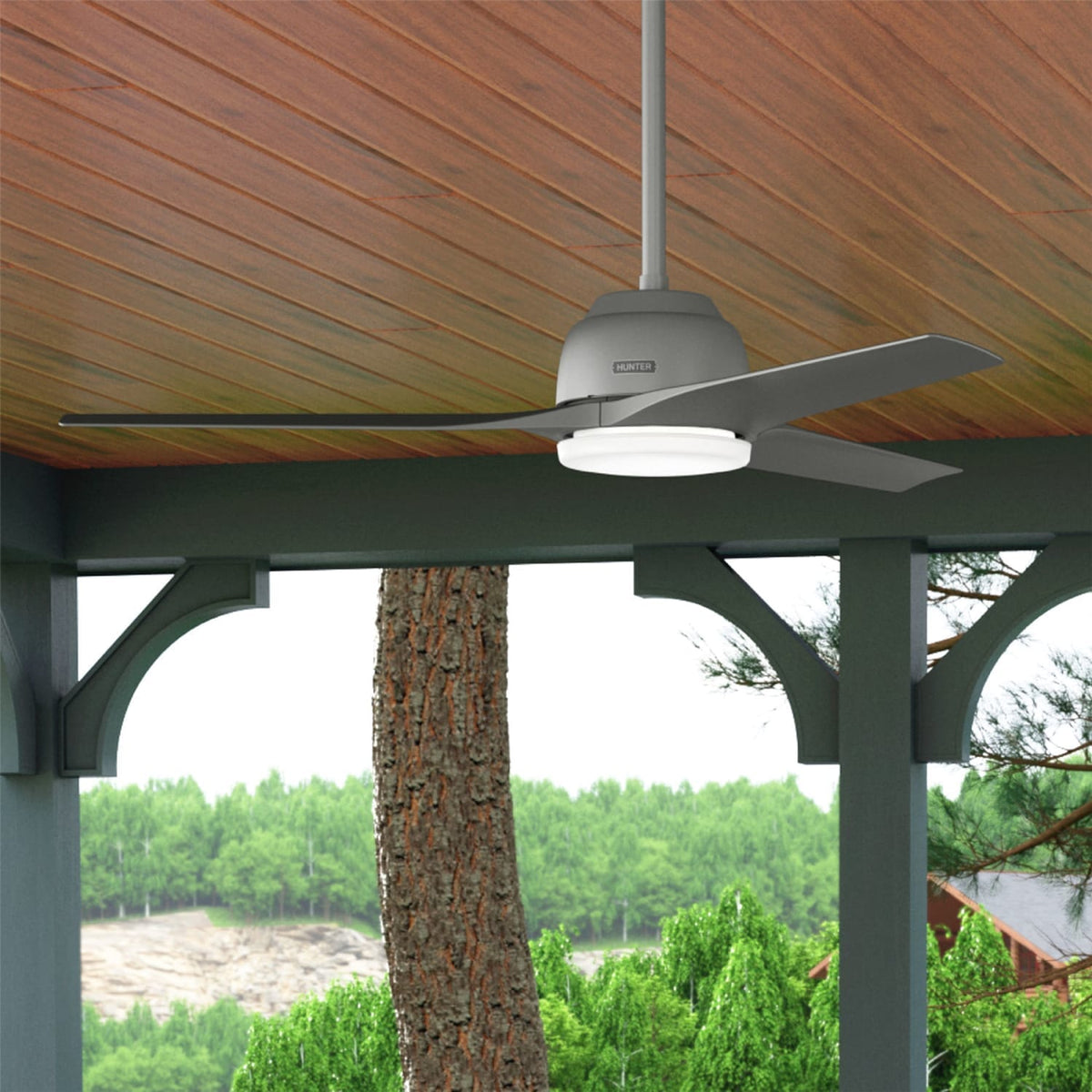 Gallegos Outdoor with Light 52 inch