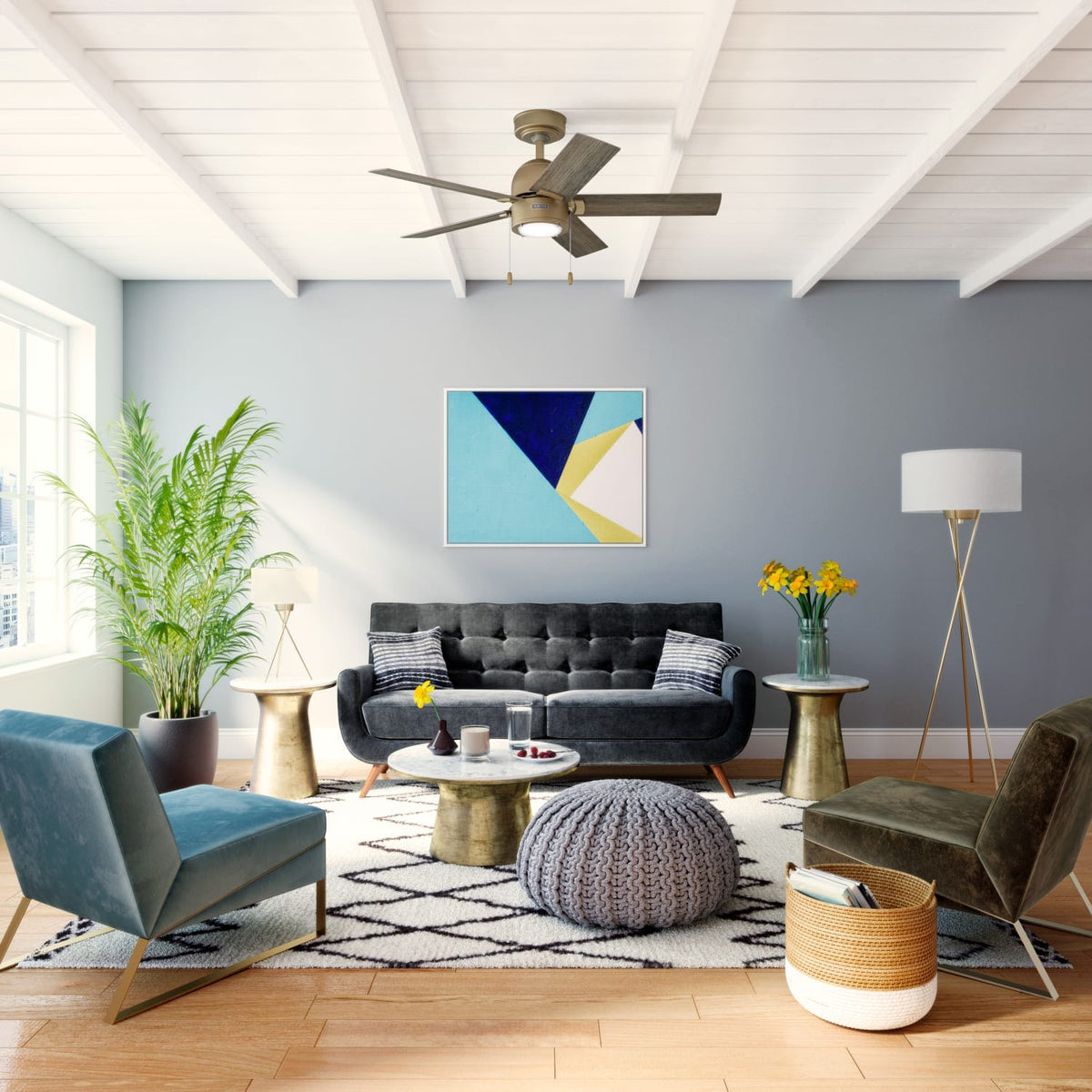 Erling with LED Light 44 inch