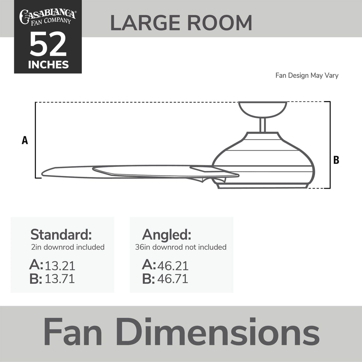 Piston Outdoor with LED Light 52 inch