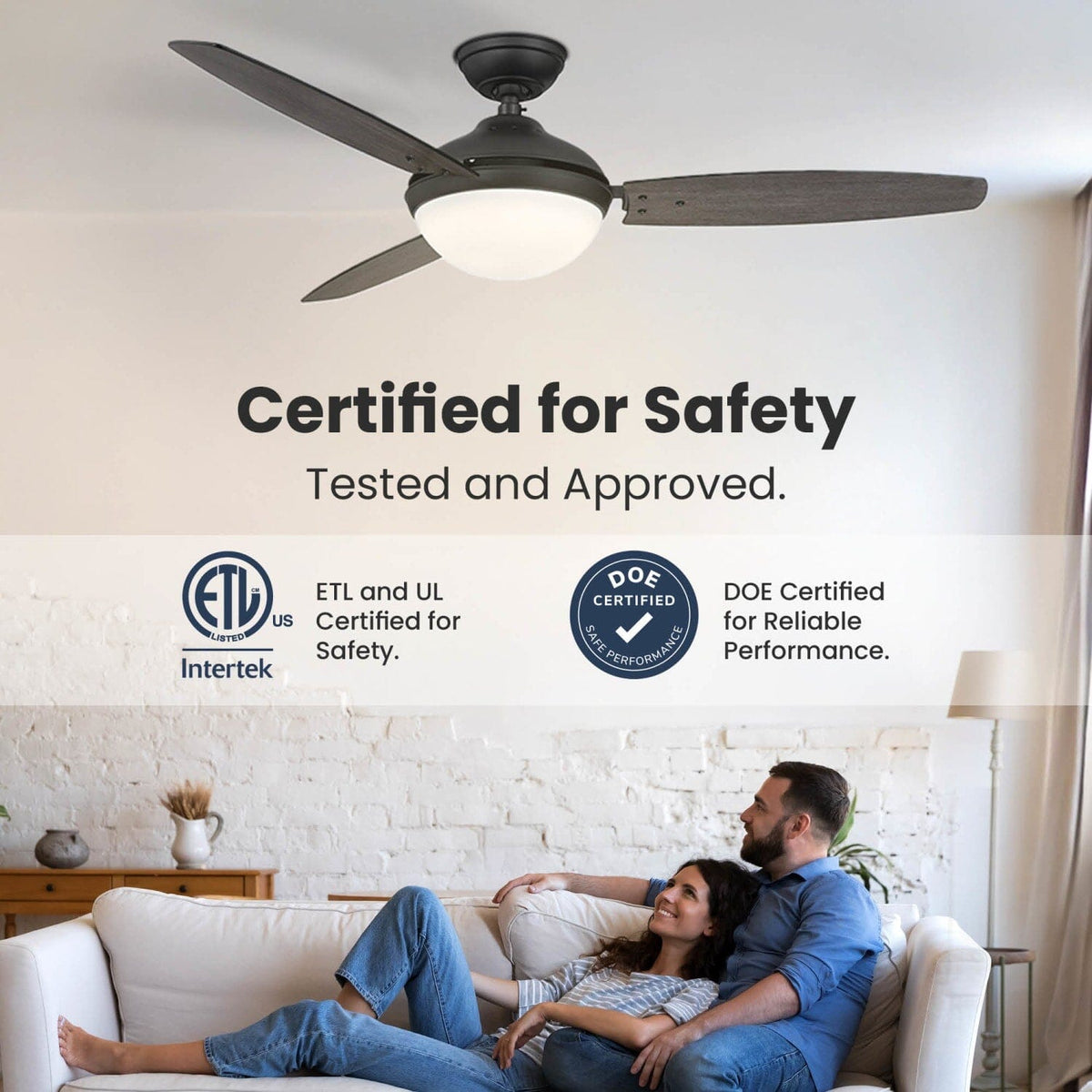 Eleve Comfort 3 Blade Indoor 52 inch M2