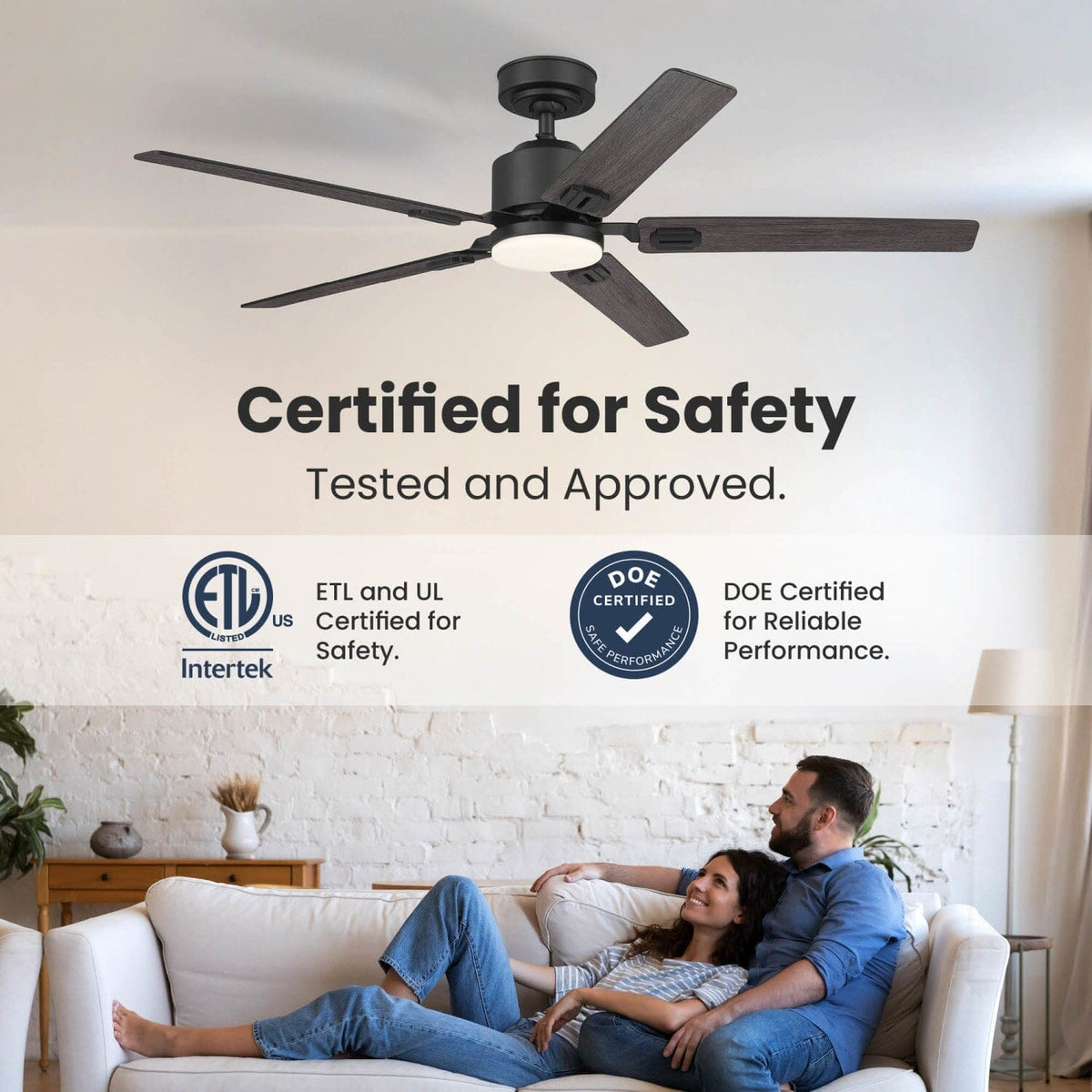 Eleve Comfort 5 Blade Indoor 52 inch M5