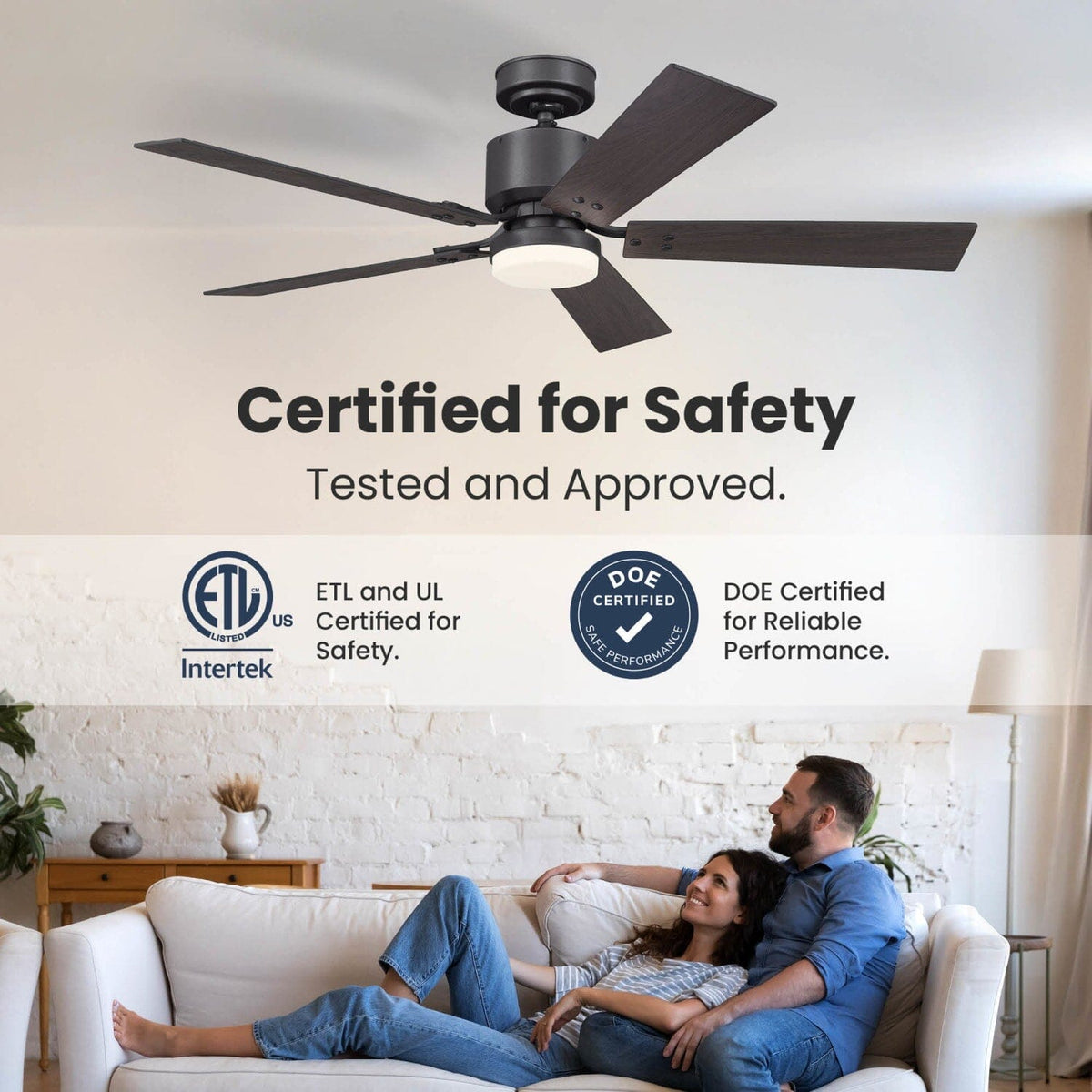 Eleve Comfort 5 Blade Indoor 52 inch M4