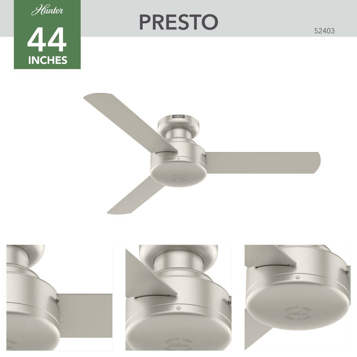 Presto Low Profile 44 inch