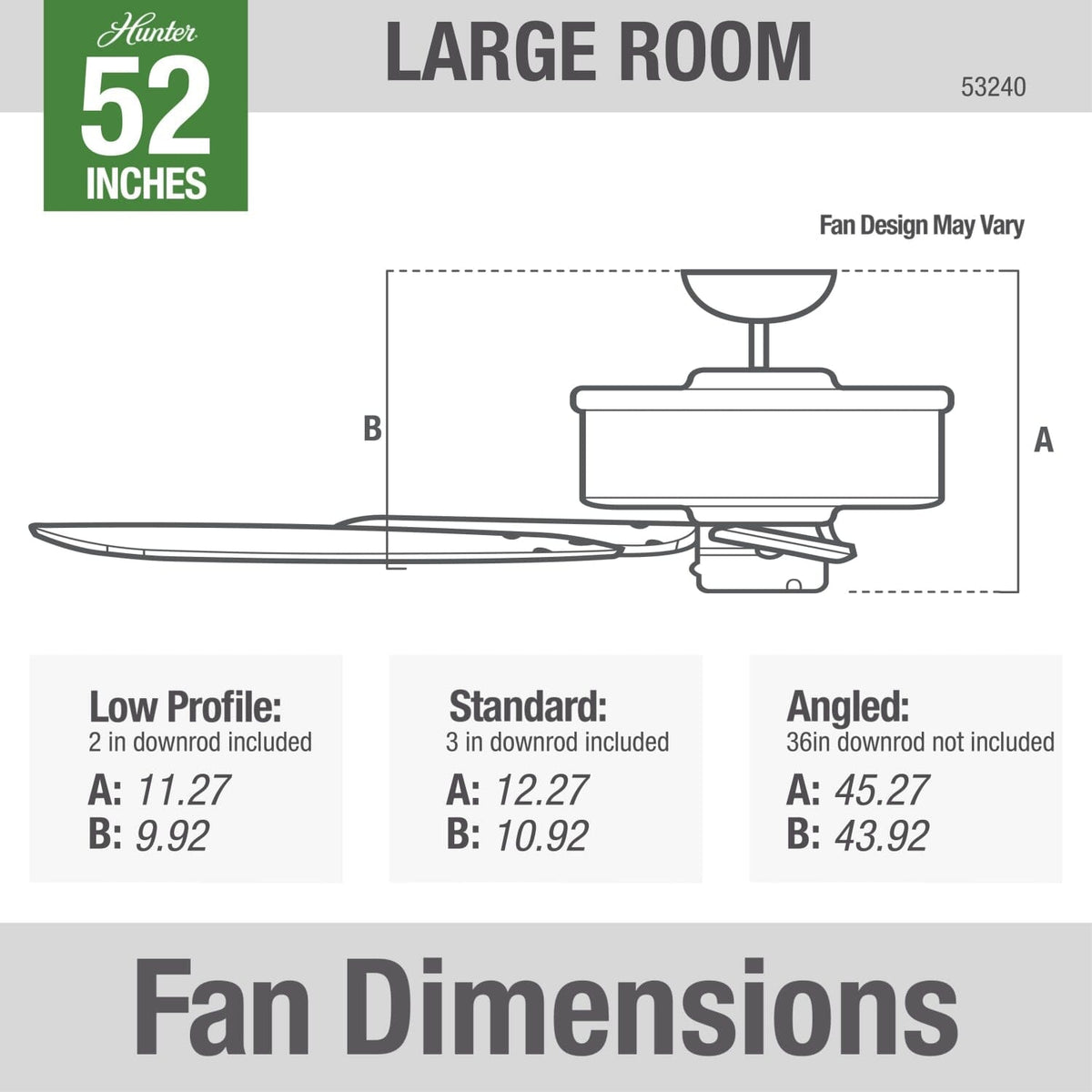Builder Elite 52 inch
