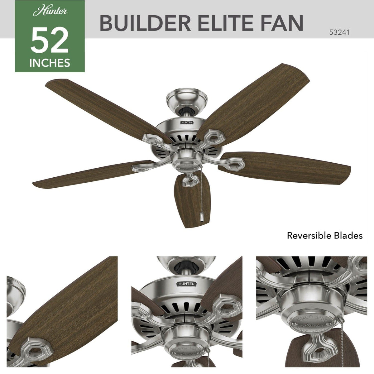Builder Elite 52 inch