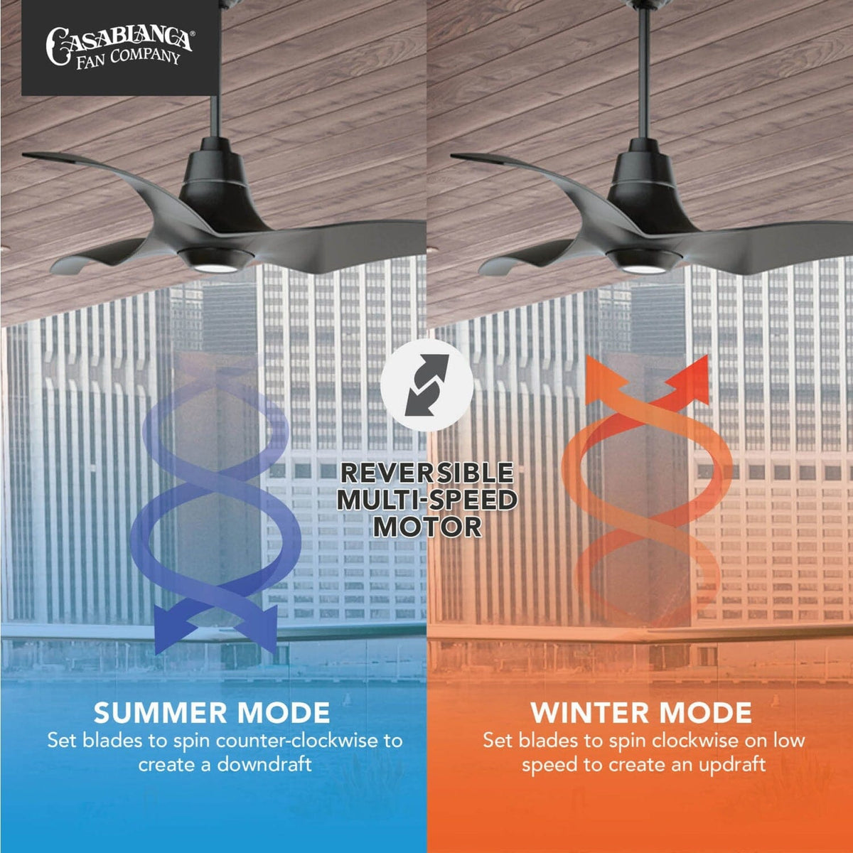 Stingray Outdoor ENERGY STAR with LED Light 60 inch with remote