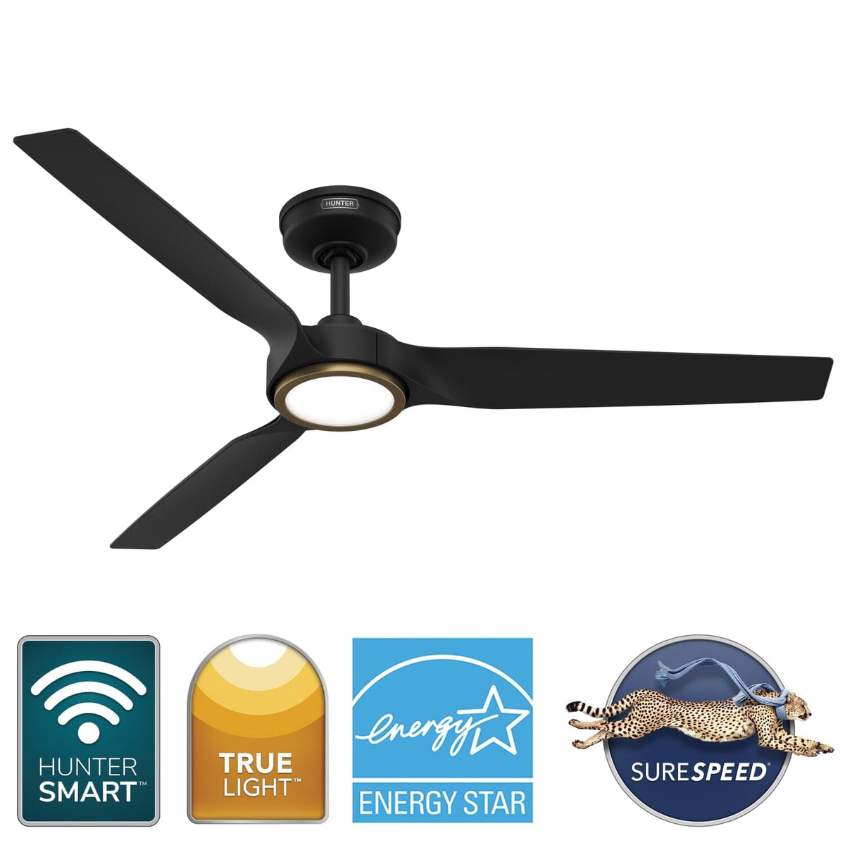 ZenTech 3 Blade Outdoor Smart Fan 52 inch