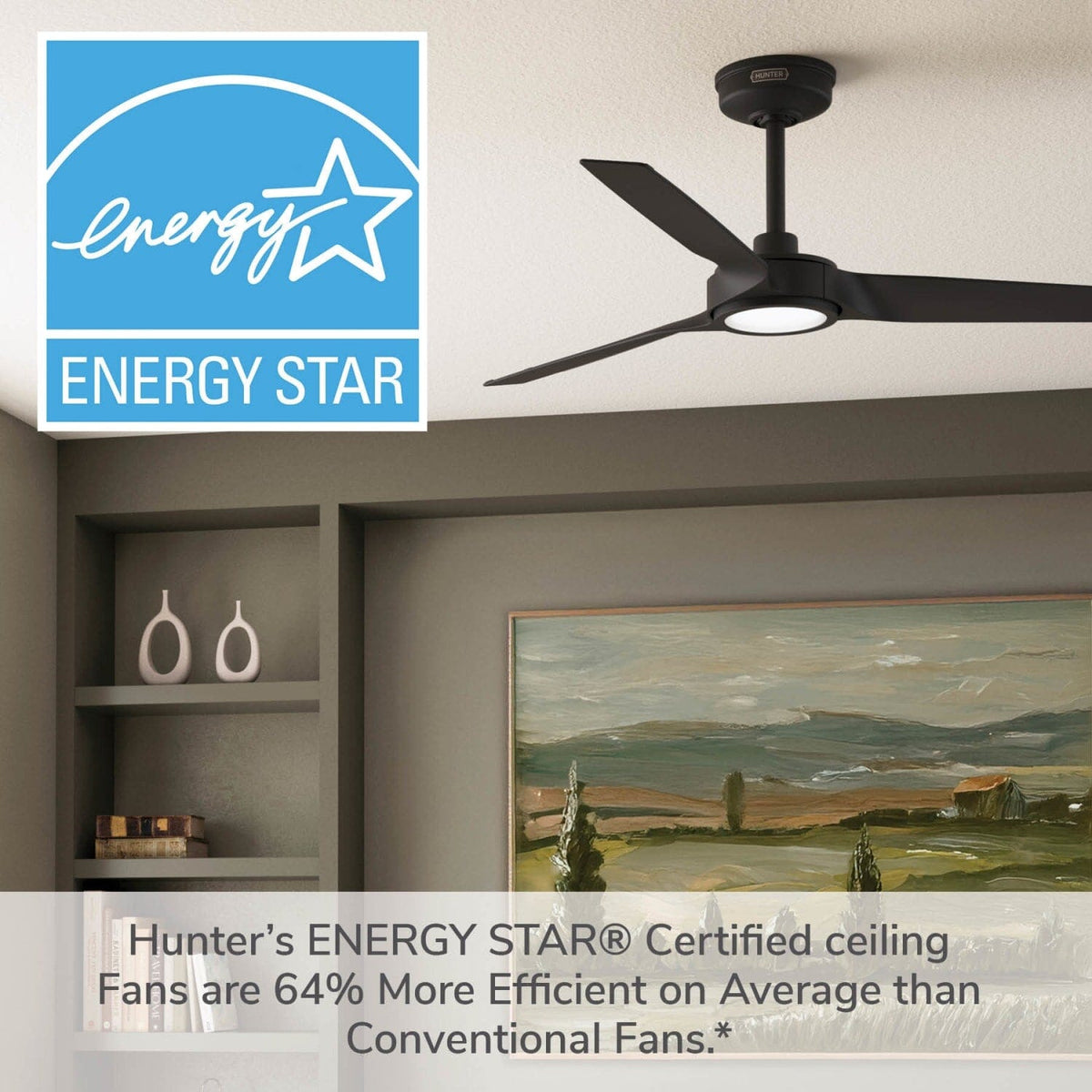 ZenTech 3 Blade Outdoor Smart Fan 52 inch