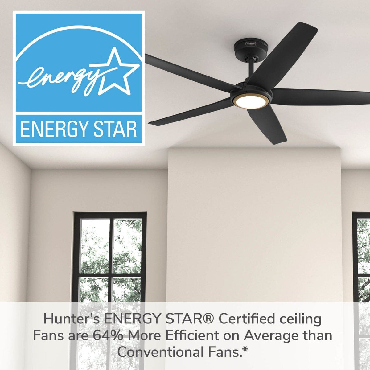 ZenTech 5 Blade Outdoor Smart Fan 52 inch