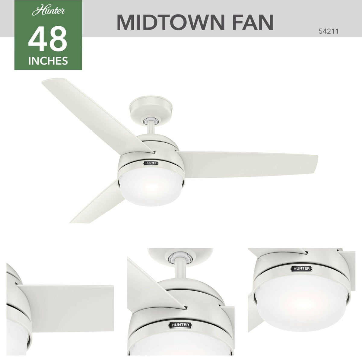 Midtown with LED Light 48 inch