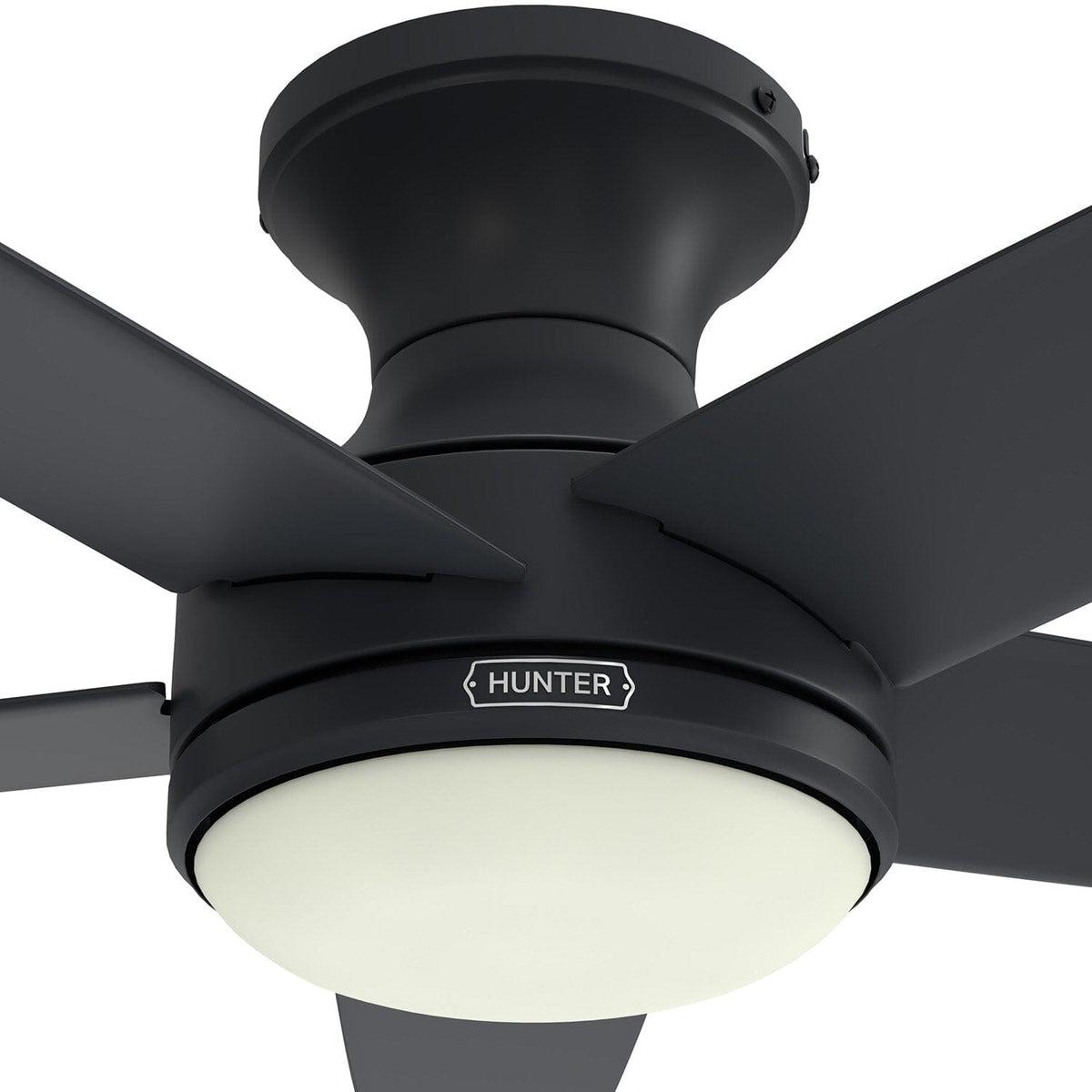 Dreska Indoor Low Profile 44 inch with LED Light and Remote