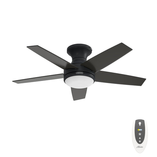 Dreska Indoor Low Profile 44 inch with LED Light and Remote