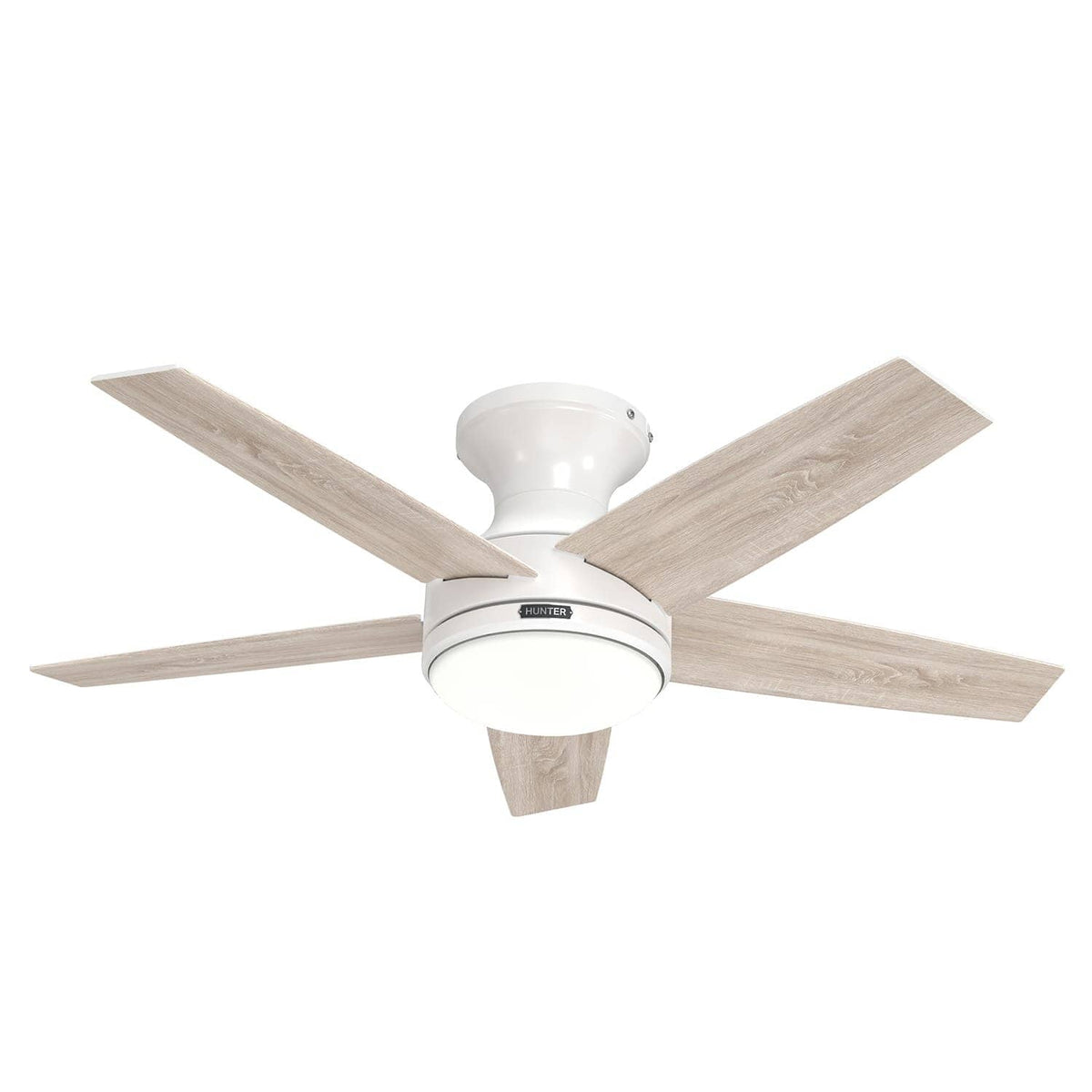 Dreska Indoor Low Profile 44 inch with LED Light and Remote
