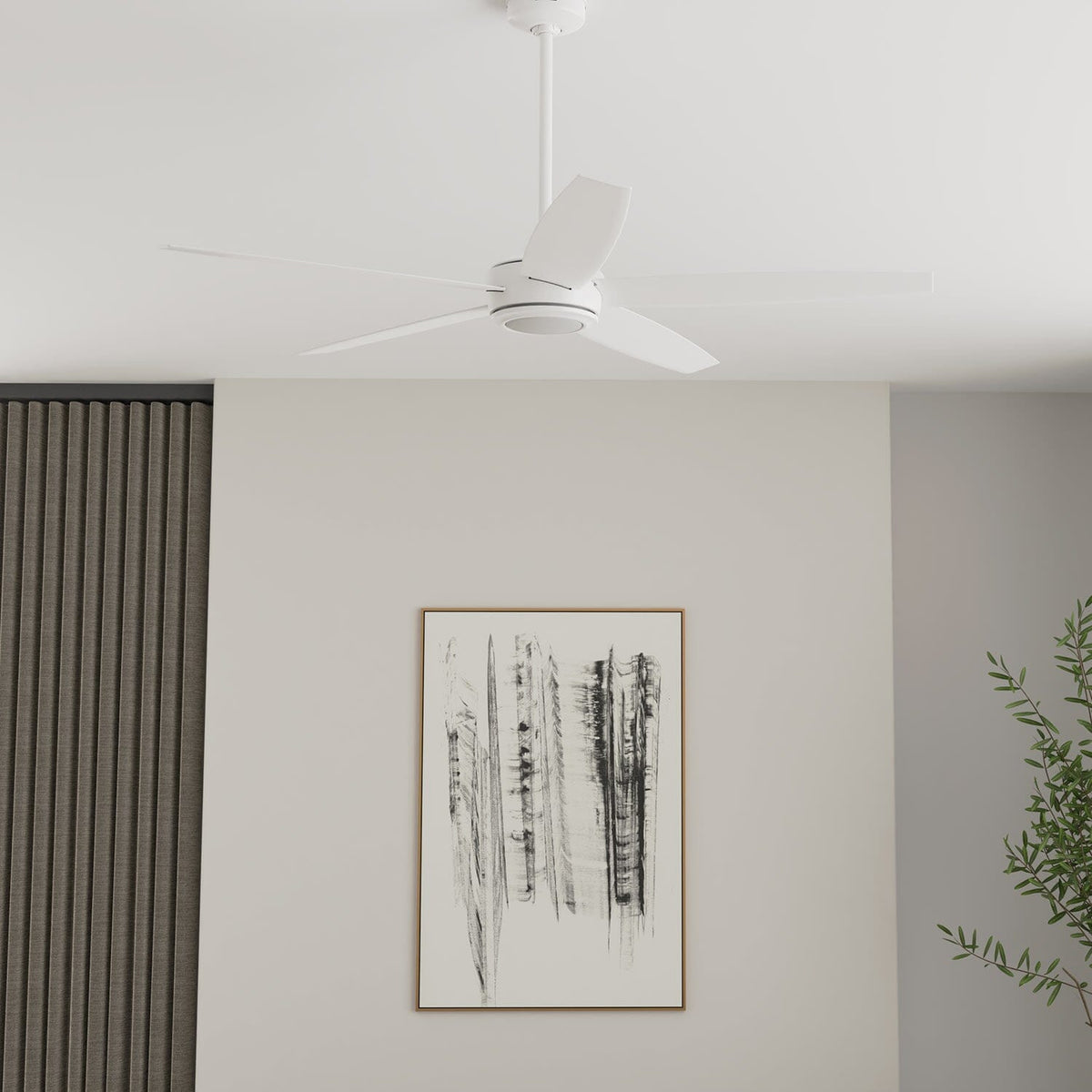 Zavia Indoor Smart with LED Light 60 inch with Remote