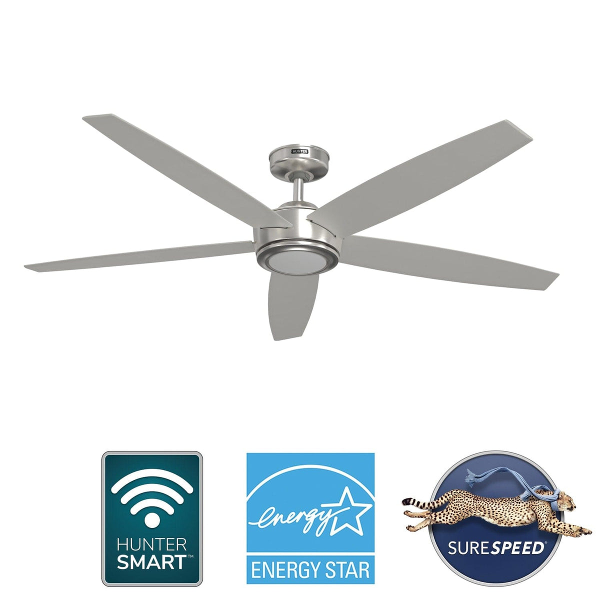 Zavia Indoor Smart with LED Light 60 inch with Remote