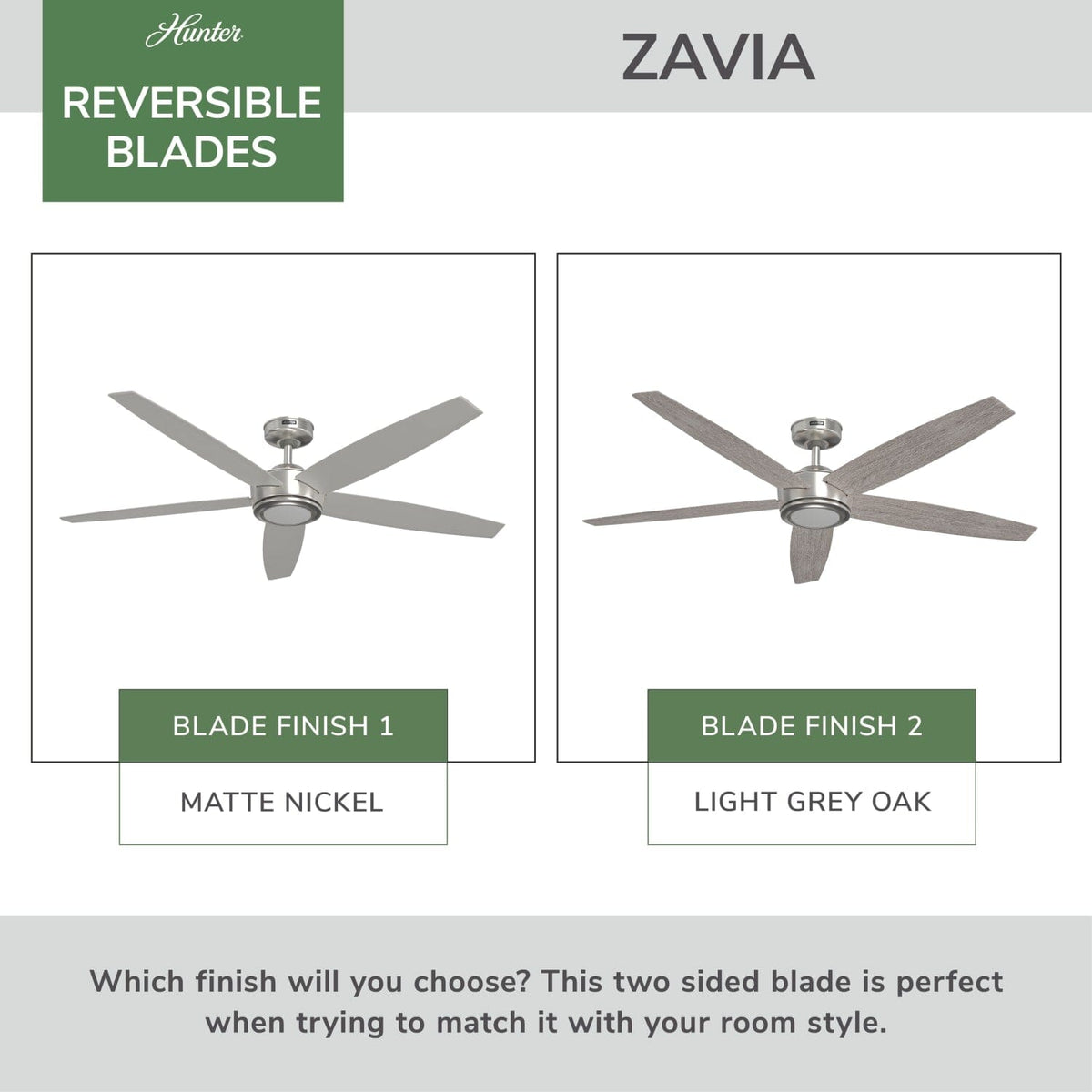 Zavia Indoor Smart with LED Light 60 inch with Remote