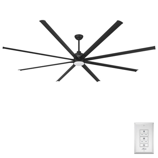 AirExpanse Outdoor Smart Fan 96 inch with LED and Wall Control