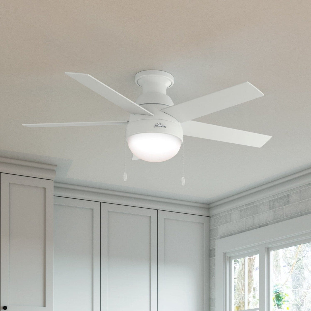 Anslee Low Profile with LED Light 46 inch