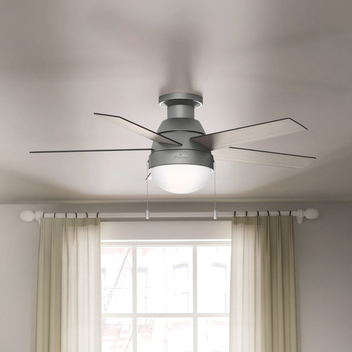 Anslee Low Profile with LED Light 46 inch