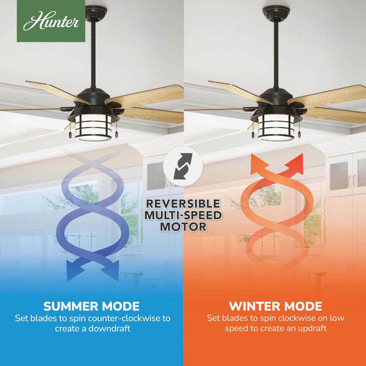 Key Biscayne Outdoor with Light 54 inch