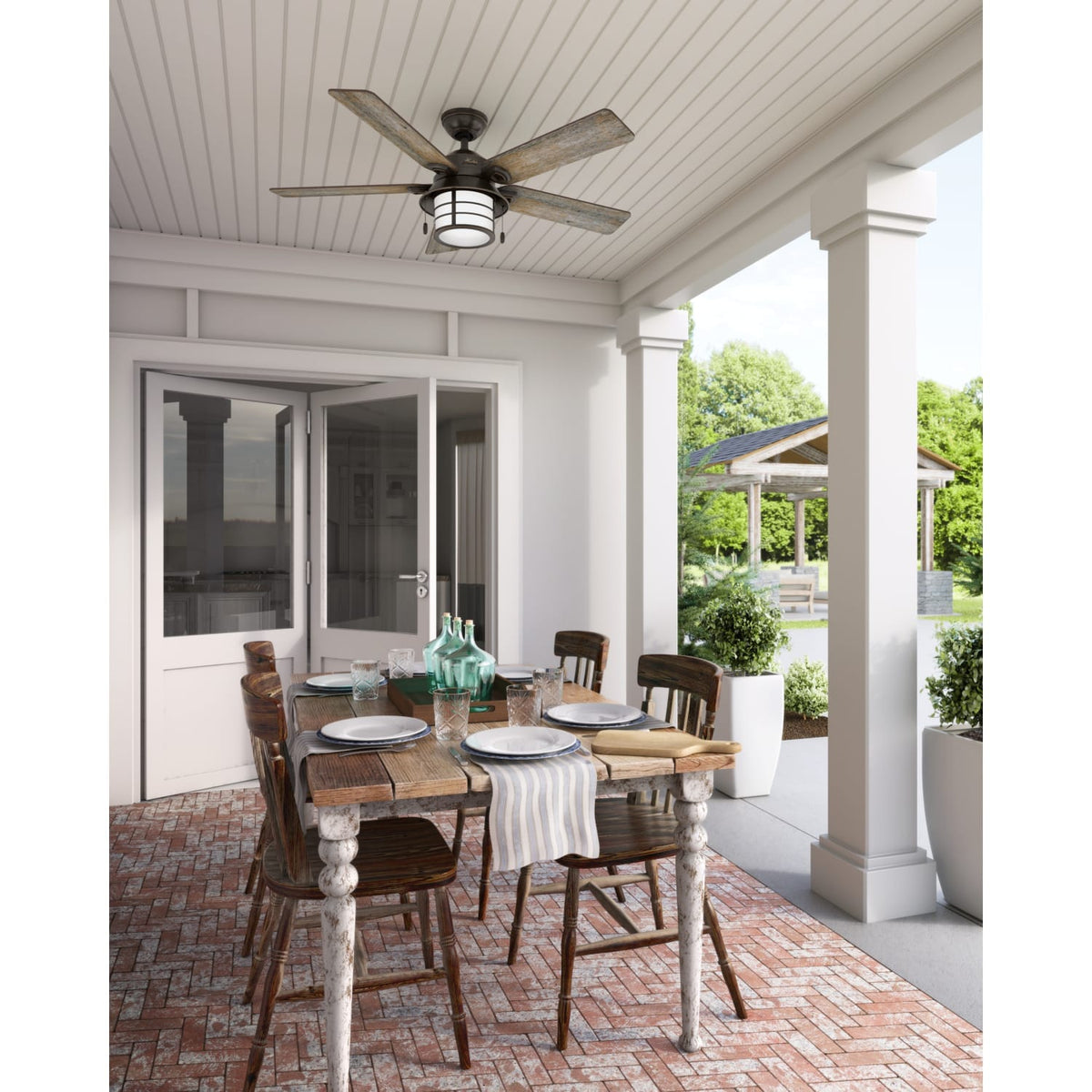 Key Biscayne Outdoor with Light 54 inch