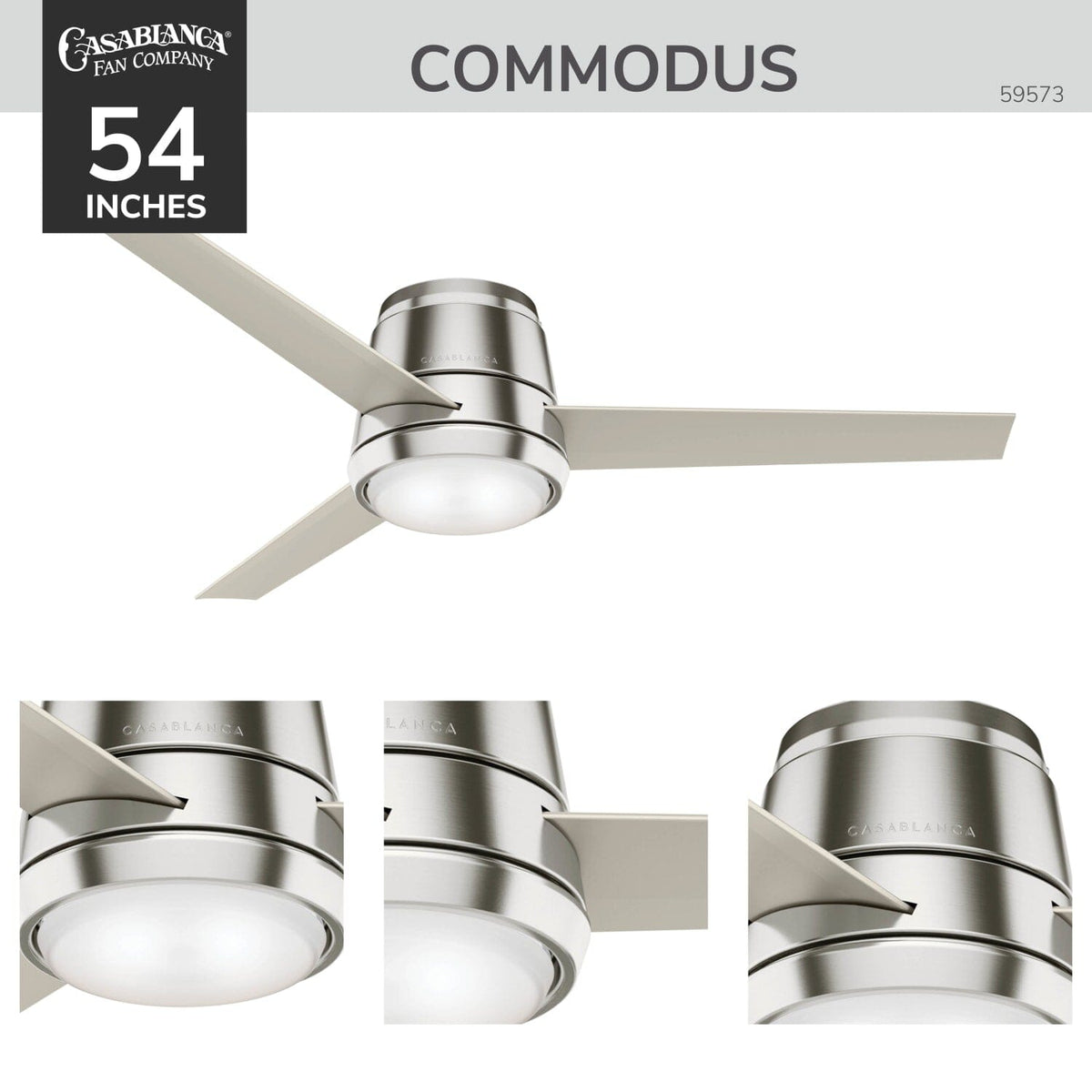 Commodus with LED Light 54 inch