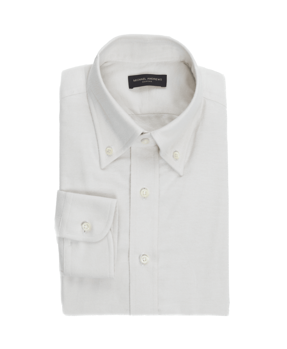 Michael-Andrews-Brushed-Oxford-Cloth-Button-Down - custom suits nyc bespoke tailor midtown, noho