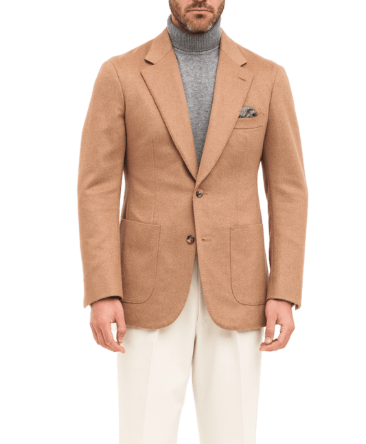 Zibeline Camelhair Sport Coat - custom suits nyc bespoke tailor midtown, noho