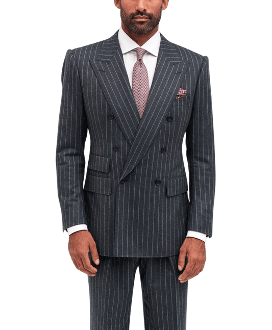 Michael-Andrews-Custom-Grey-Suit - custom suits nyc bespoke tailor midtown, noho