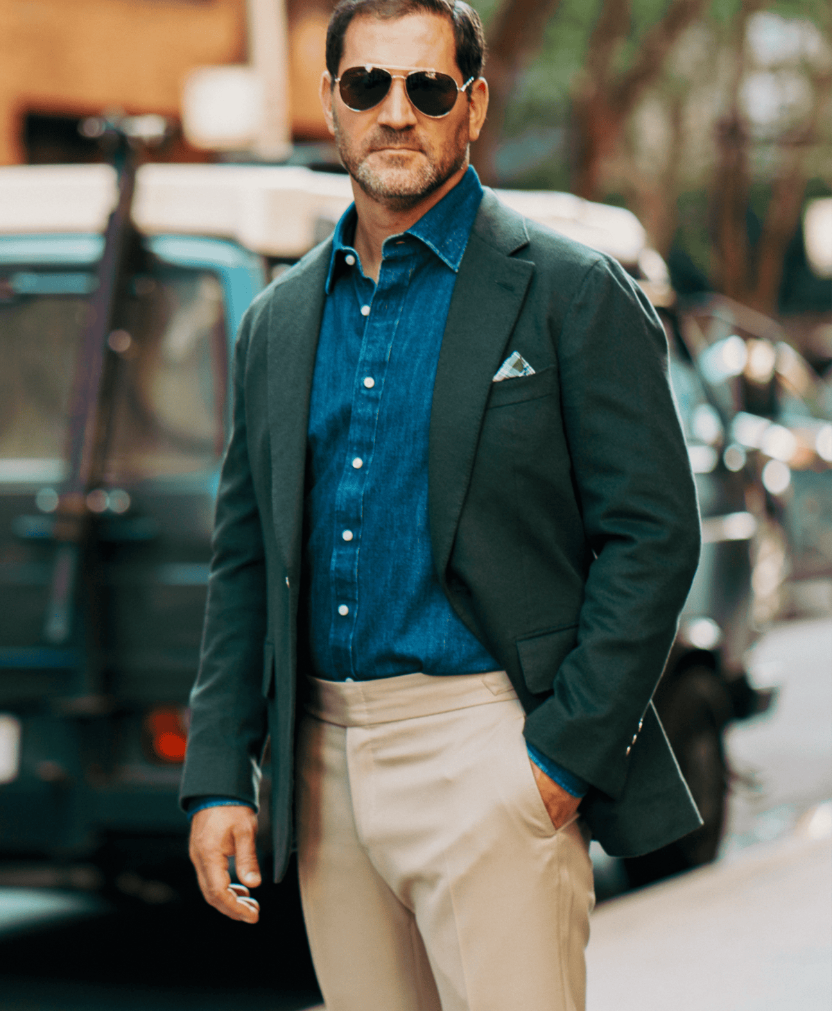 MAB Dark Green Cashmere Sport Coat - custom suits nyc bespoke tailor midtown, noho