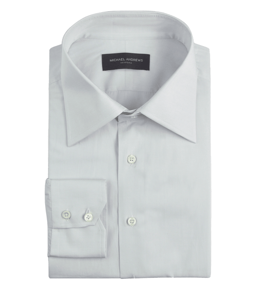 Michael-Andrews-Light-Grey-Poplin-Italian-Collar-Shirt.png - custom suits nyc bespoke tailor midtown, noho