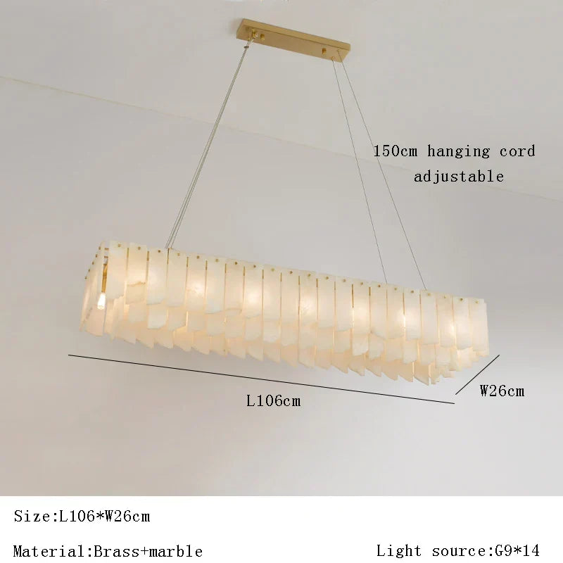 Afralia™ LED Gold Spanish Lucite Chandelier for Luxe Living Room Ceiling Decor