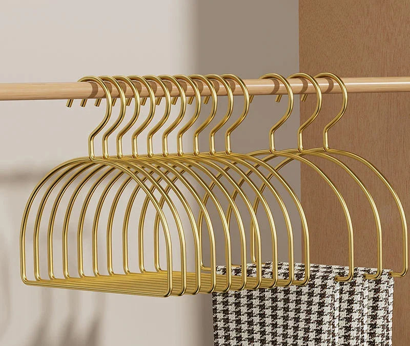 Afralia™ Metal Scarf Hanger Hat Rack, Anti-Slip Coat Hook & Organizer
