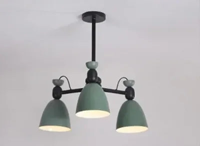 Afralia™ Macarone Wood Chandelier Pendant Lights for Modern Living Room & Bedroom Lighting