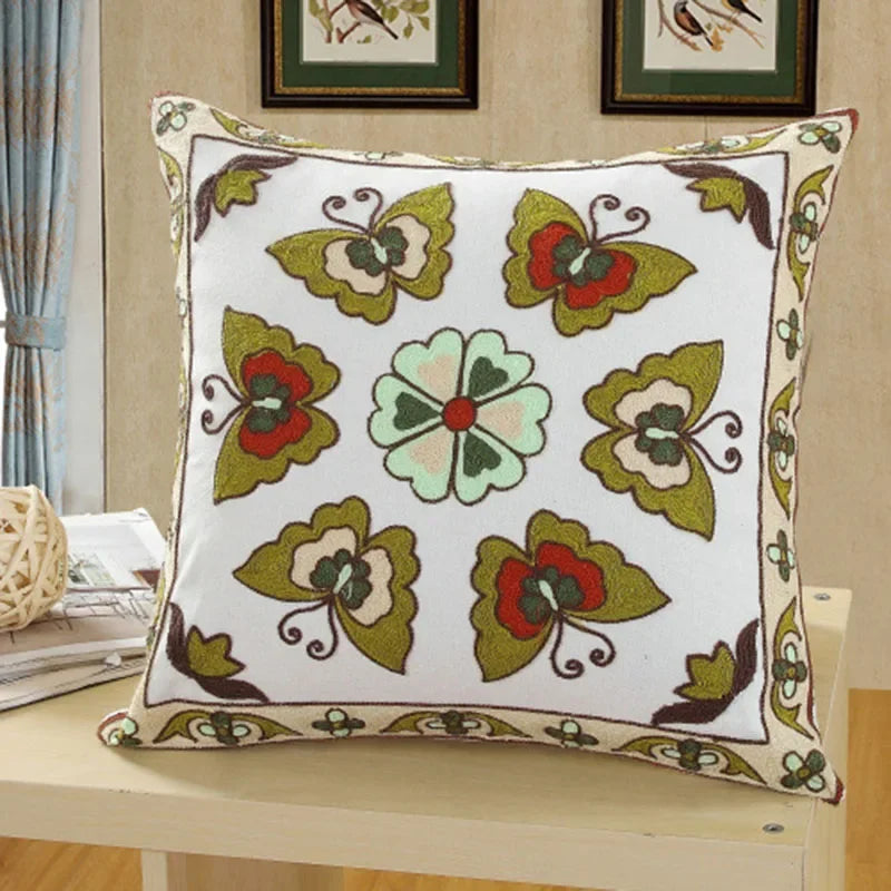 Afralia™ Embroidery Body Pillow: Nordic Comfort for Home & Office