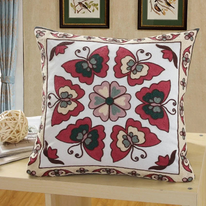Afralia™ Embroidery Body Pillow: Nordic Comfort for Home & Office