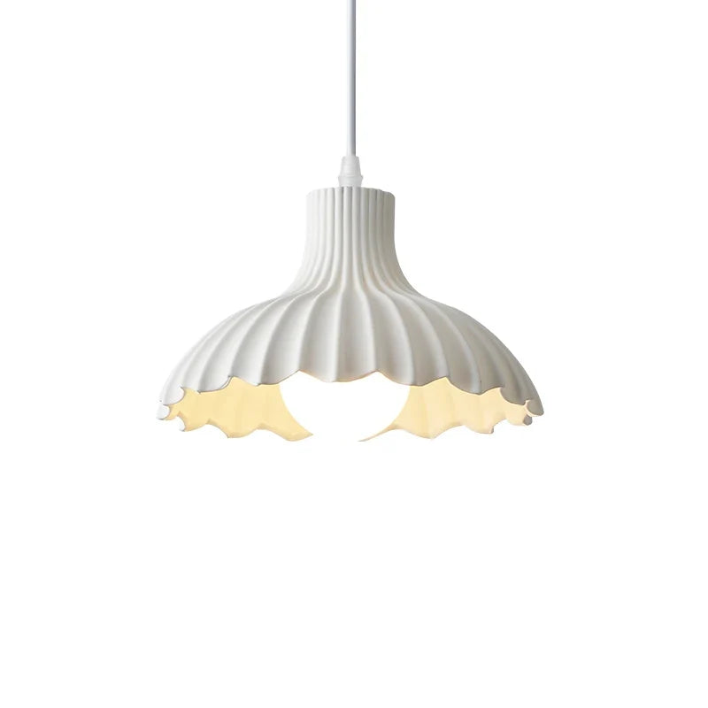 Afralia™ Modern Minimalist Kitchen Dining Table with Japanese Ceramic Pendant Light