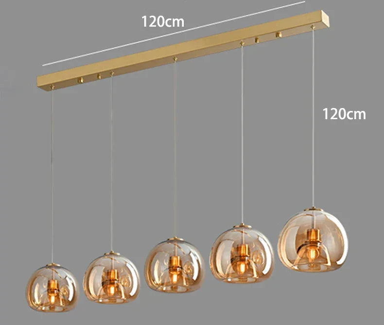 Afralia™ LED Pendant Light Chandeliers for Living & Dining Room Decor