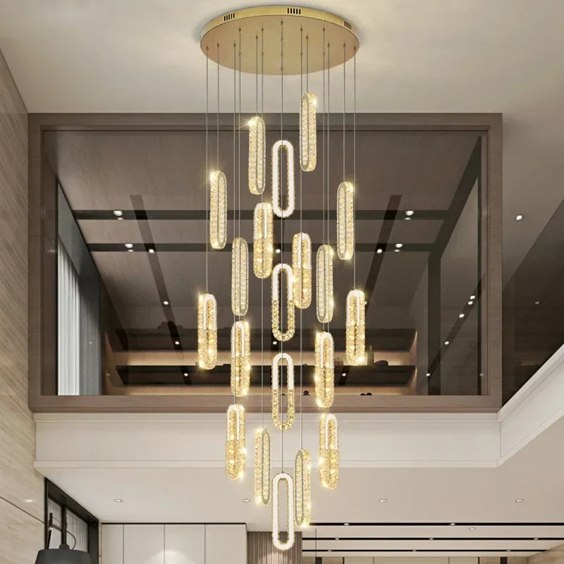 Afralia™ Crystal Chandeliers: Luxury LED Lighting for Home, Villa, Living Room, Hotel, and More