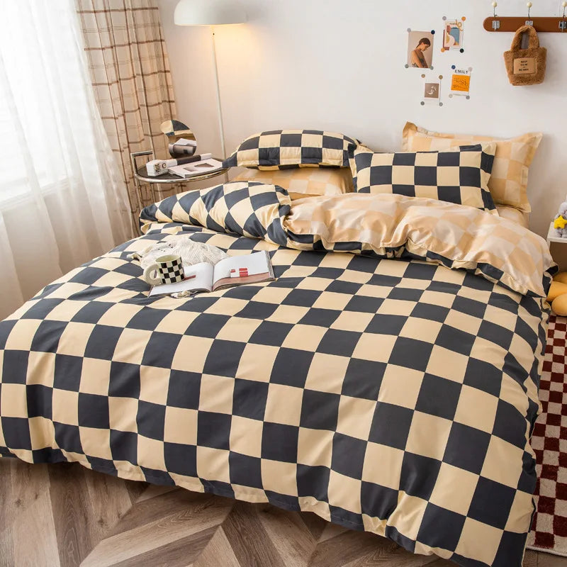 Afralia™ Tie Dye Print Quilt Cover: Super Soft Summer Comforter for Naked Sleeping