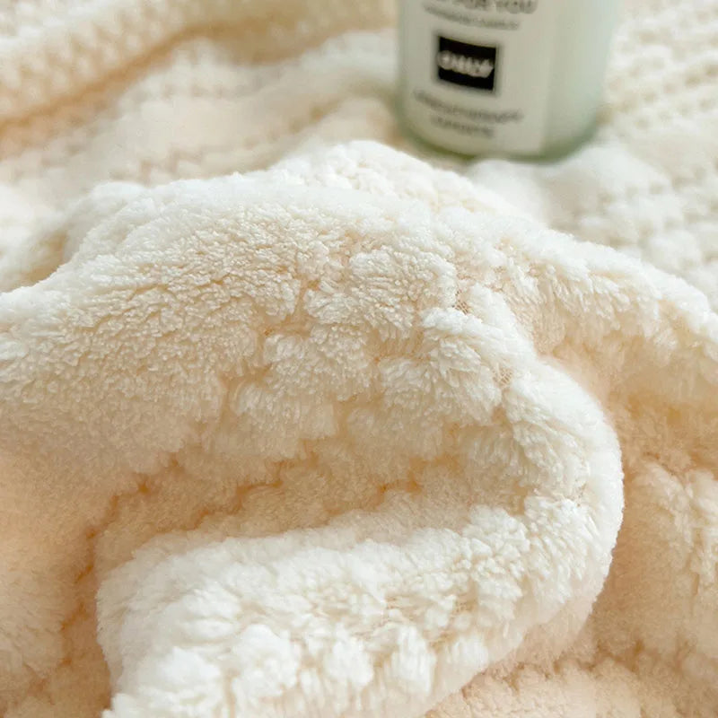 Afralia™ Double Sided Jacquard Milk Velvet Blanket - Winter Warm Sofa Cover
