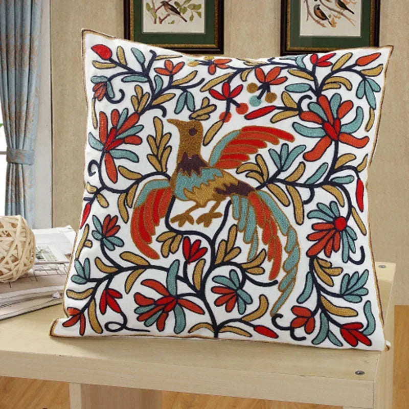 Afralia™ Embroidery Body Pillow: Nordic Comfort for Home & Office