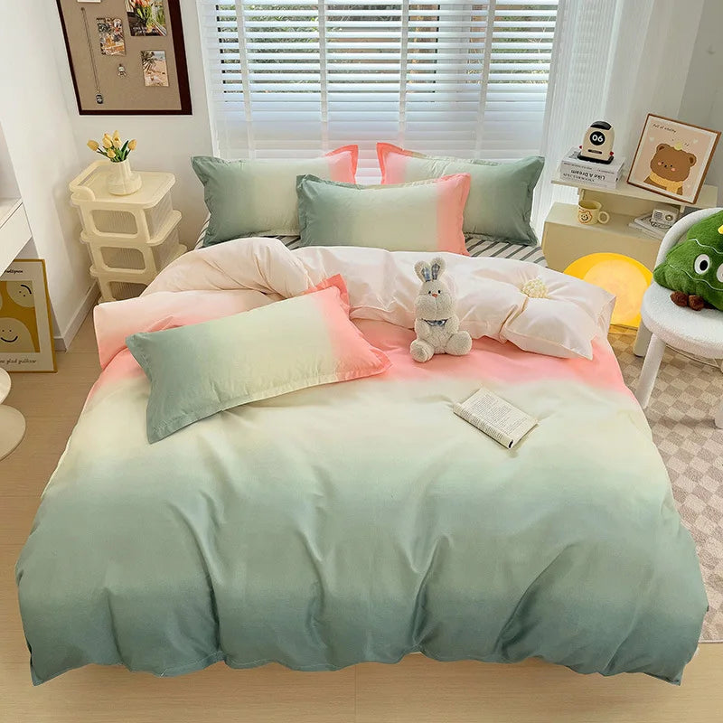Afralia™ Cute Pattern Duvet Cover | Super Soft Comforter Cover for Single/Double Bed