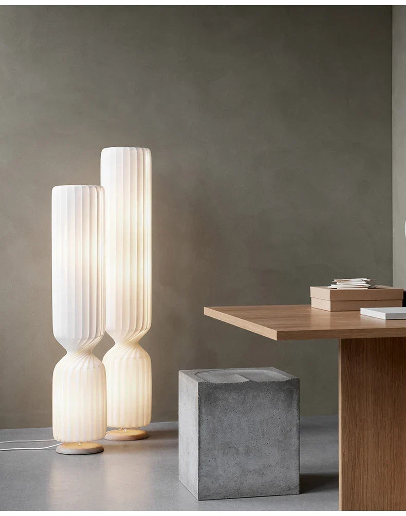 Afralia™ Modern White Fabric Shade LED Pendant Light for Dining Room Decor