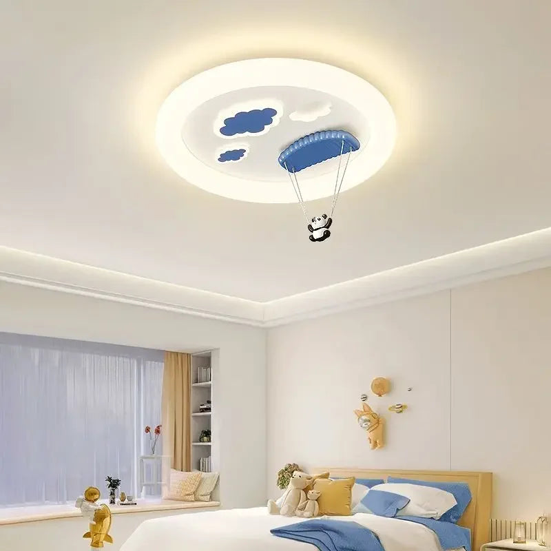 Afralia™ Kids Room LED Ceiling Lamp Chandelier Light - Home Decor Lighting Fixtures