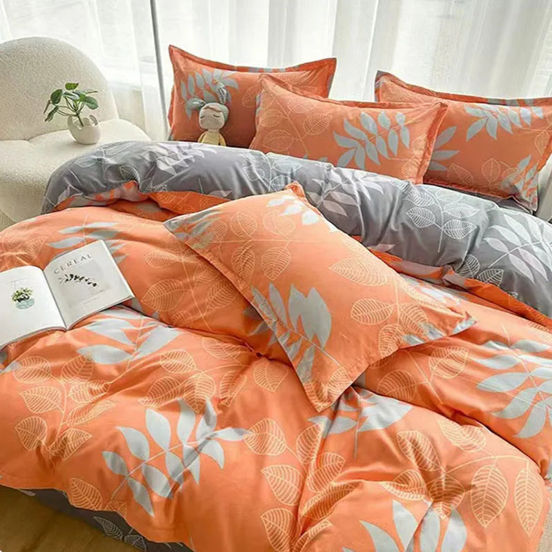 Afralia™ Geometric Pattern Quilt Cover: Non Pilling, Comfortable, Breathable Bedding for Seasons