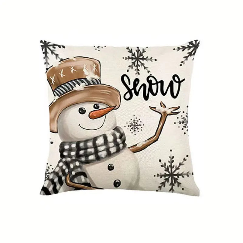 Afralia™ Nordic Flower Pattern Body Pillowcase for All Seasons in Linen Fabric