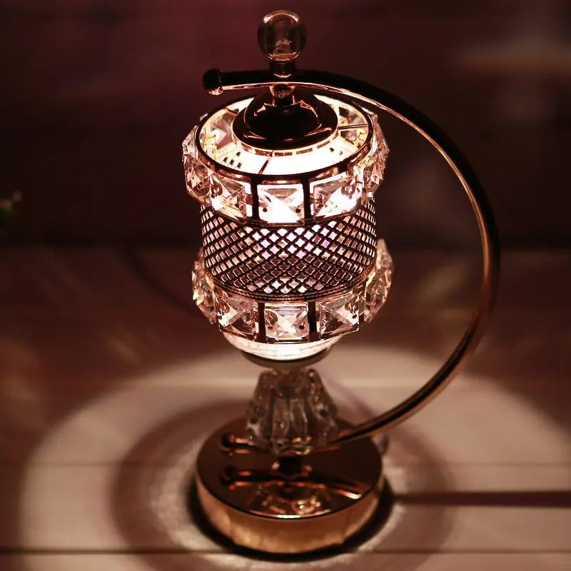 Afralia™ Retro Sleep Aromatherapy Essential Oil Lamp Home Bedroom Aroma Stove Plugin