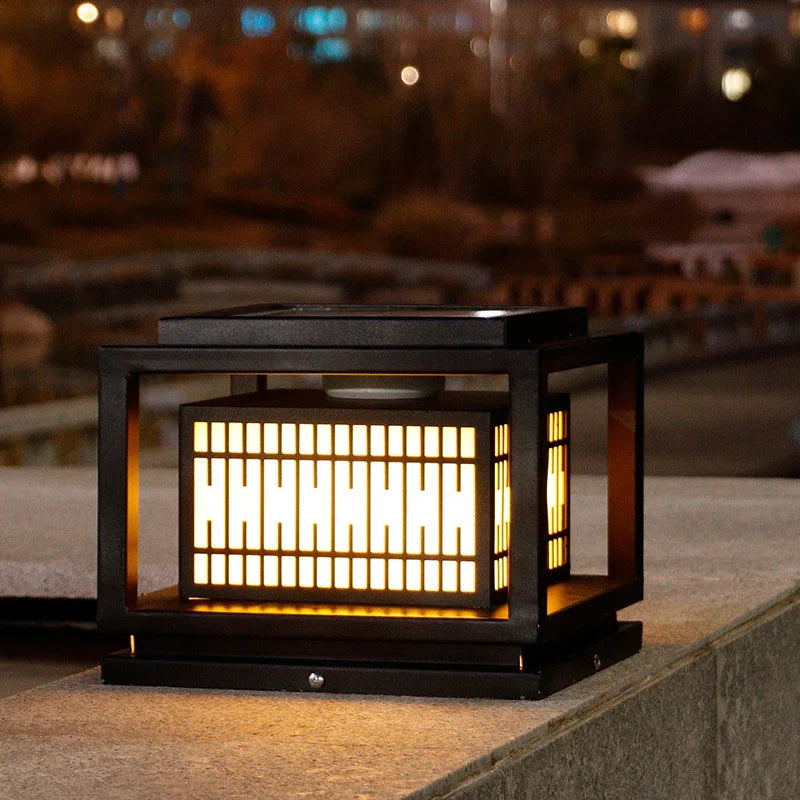 Afralia™ LED Garden Light: Modern Galvanized Street Lamp for Outdoor Landscapes